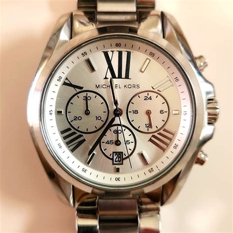 michael kors damenuhr mk 5535|Michael Kors Bradshaw Chronograph Silver.